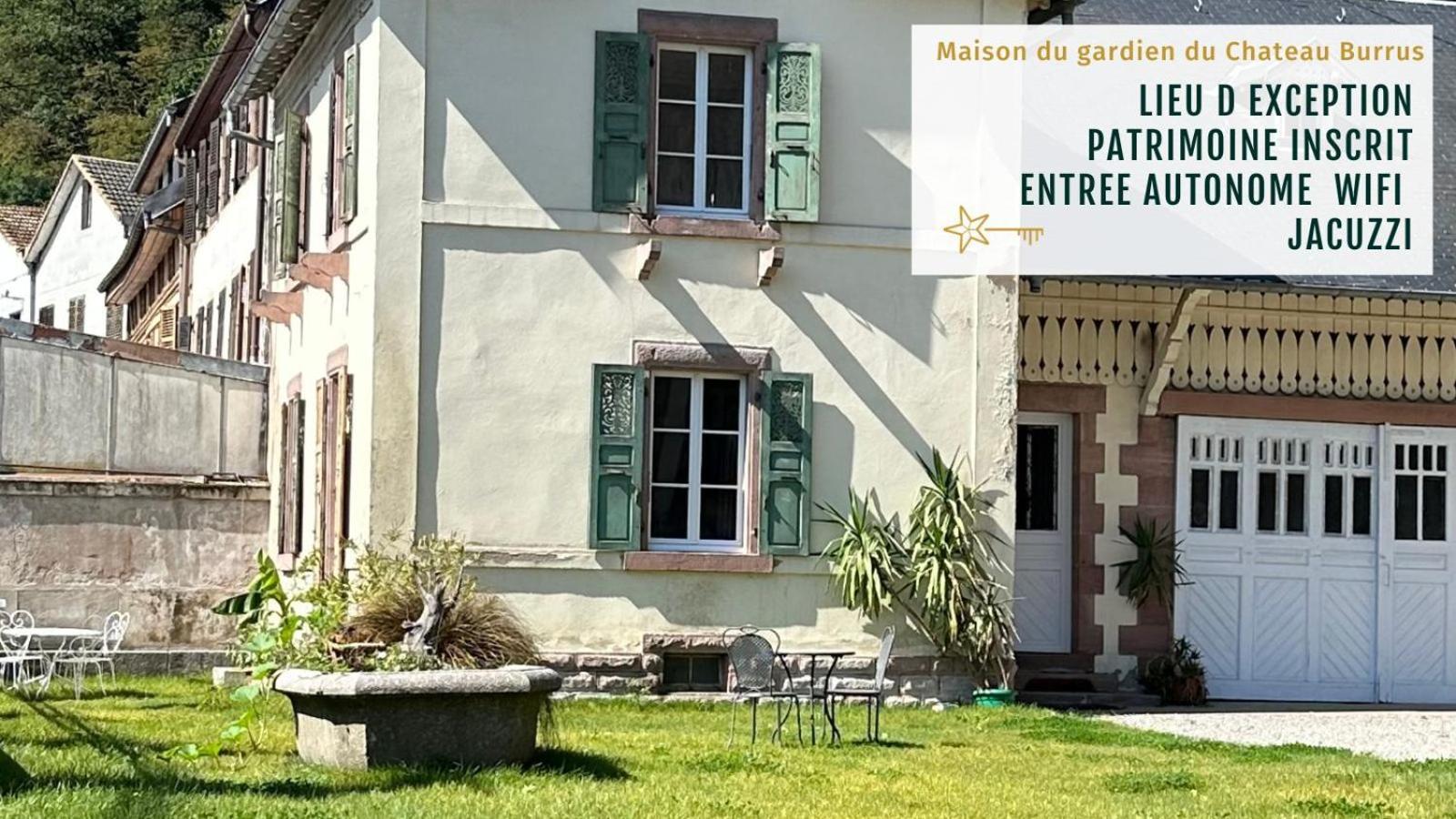 Gite Verriere Du Chateau Burrus Sainte-Croix-aux-Mines Exterior foto